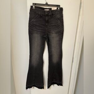 SO high Rise  flare jeans